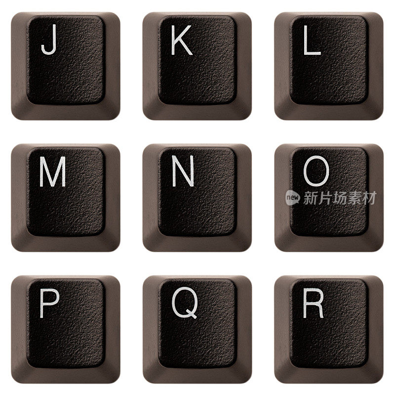 键盘字母J-R XXXL